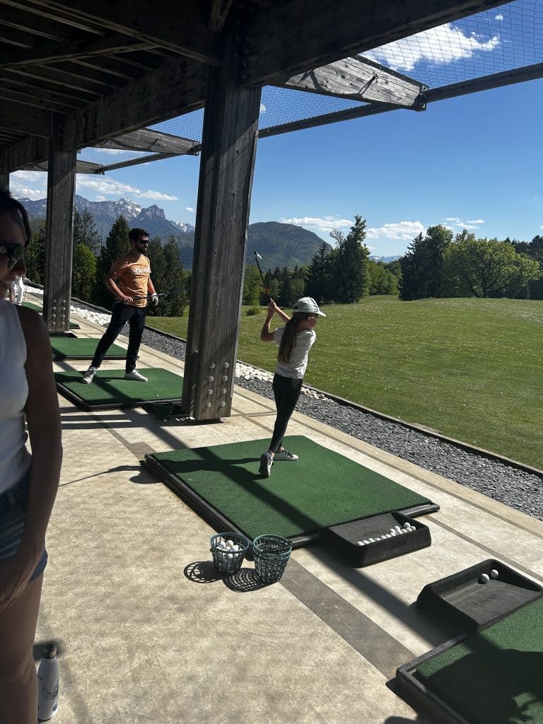 Stage de golf durant les vacances scolaires