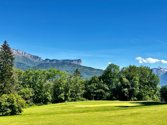 Parcours de golf en haute savoie