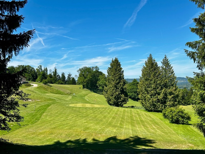 Parcours de golf en haute savoie