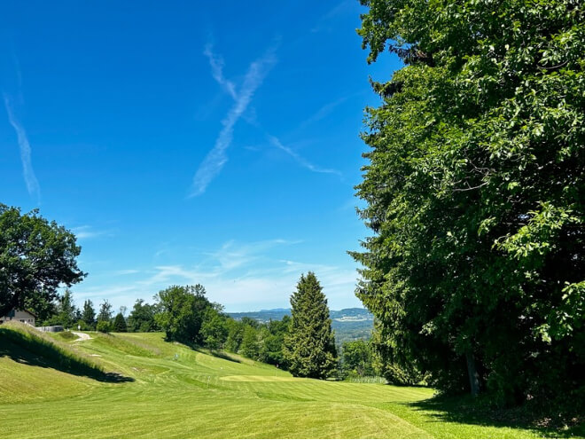 Parcours de golf en haute savoie