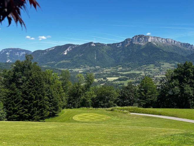 Parcours de golf en haute savoie