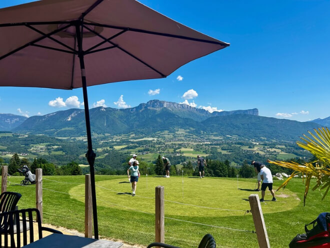 Stage de golf annecy