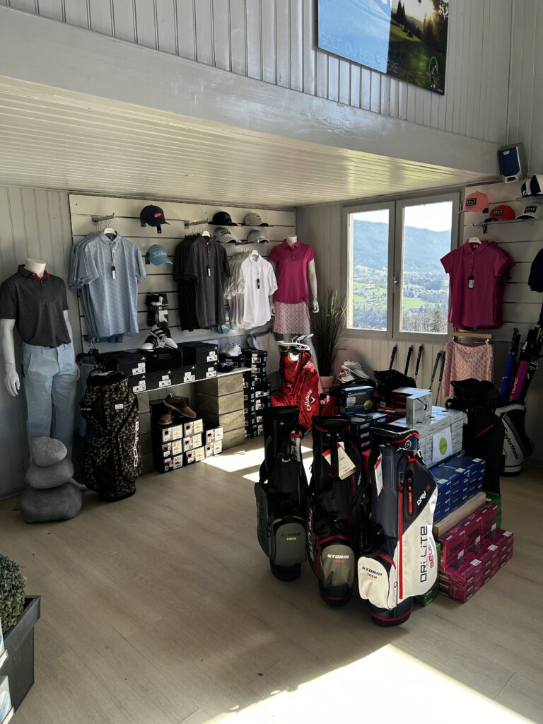 Proshop au golf du Belvédère Annecy
