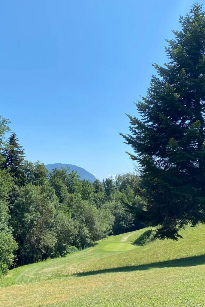 Parcours golf du Belvédère Annecy